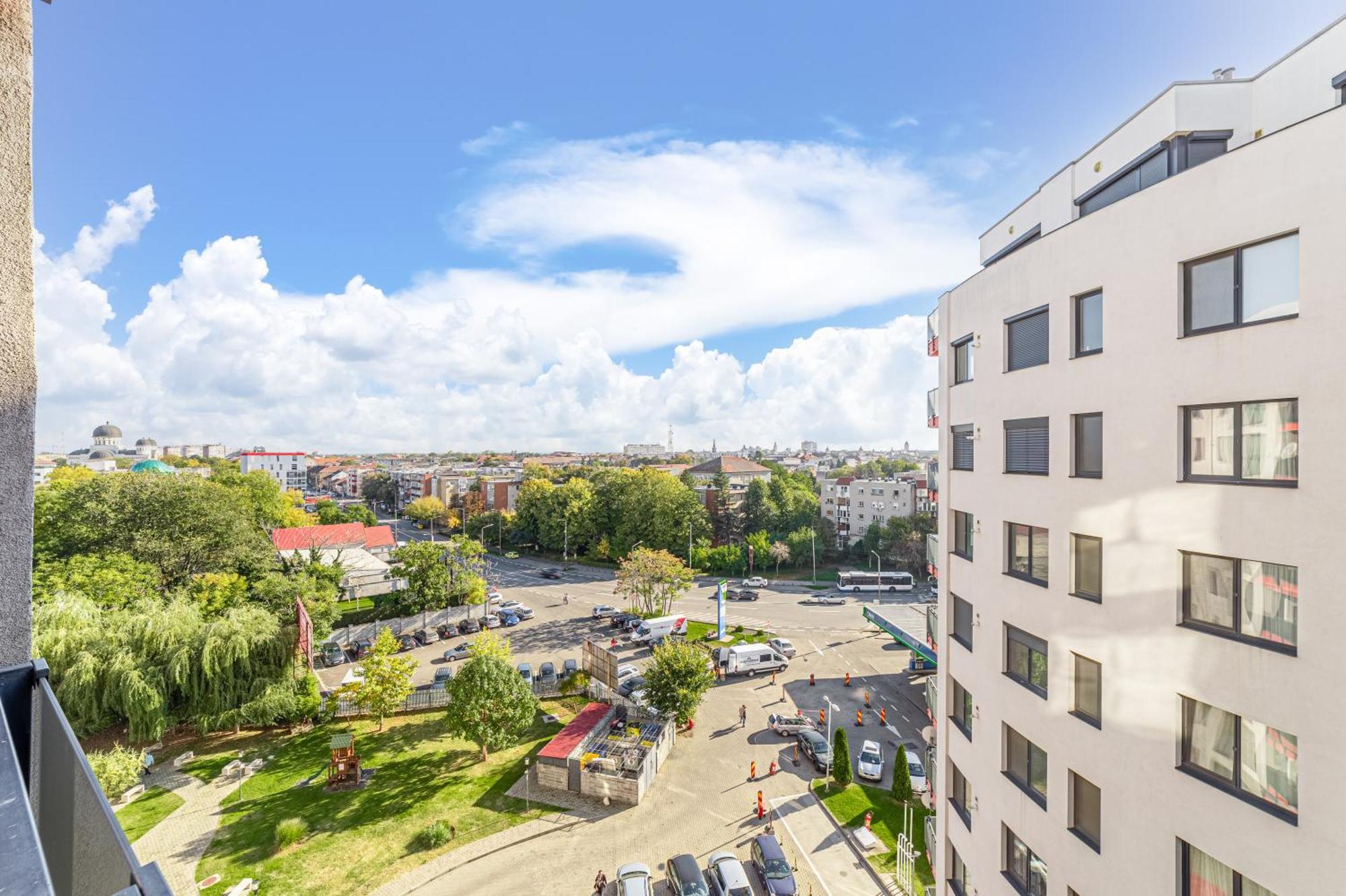 Ari Blue Apartment Ared In Kaufland Complex Αράντ Εξωτερικό φωτογραφία